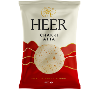 Heer – 5 kg Whole Wheat Flour (Chakki Atta)