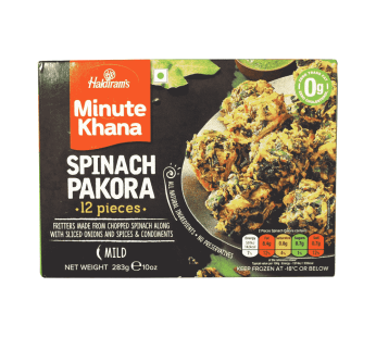 Haldiram’s – 283g Frozen Spinach Pakora (Fritters)