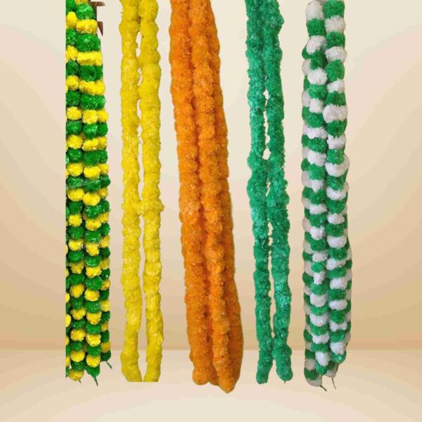 Artificial Marigold Garland