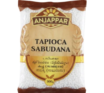 ANJAPPAR – 300G TAPIOCA LARGE (SABUDANA / SAGO)